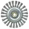 Weiler Roughneck Jr. 6" Cleaning Brush, .023" Steel Wire Fill, 5/8"-11 UNC 8776 - alternate 2